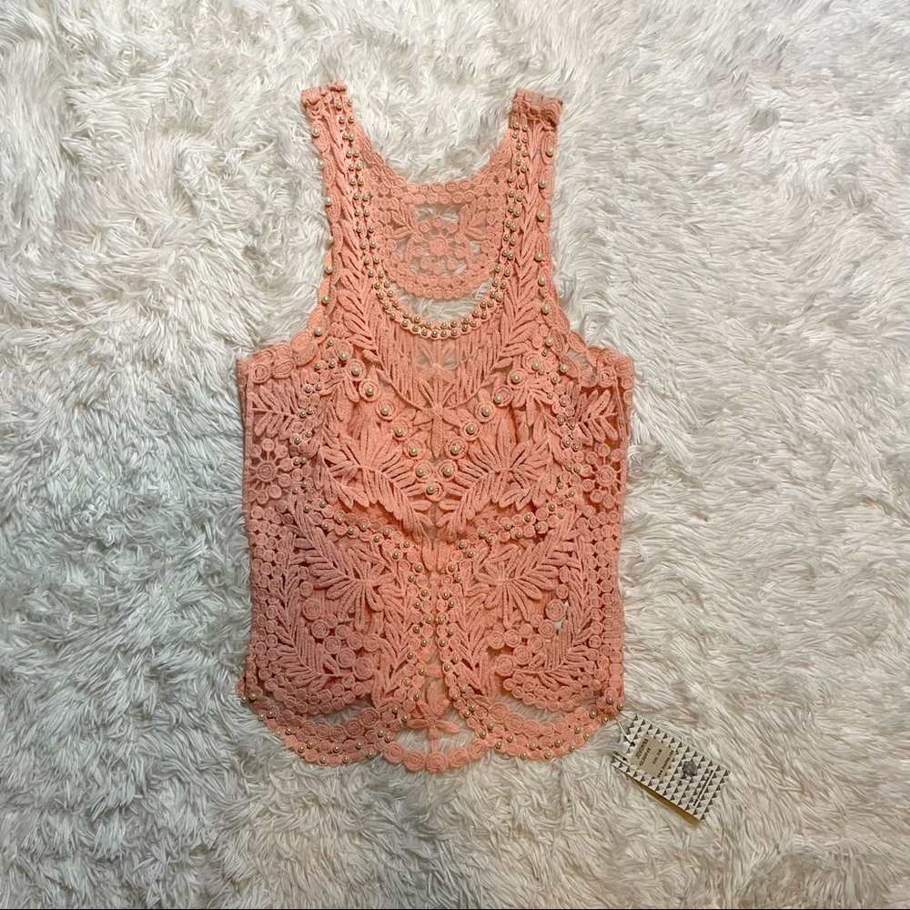 Pink Embellished Top